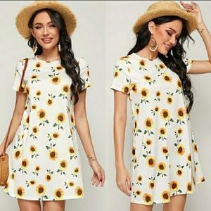 Floral Print Mini Dress